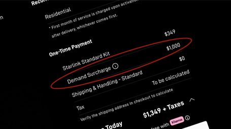 SpaceX Pushes Its Luck With $1,000 Starlink 'Demand Surcharge' in 3 States