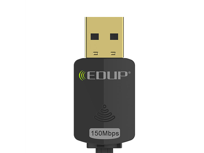 EDUP EPMS8551 Wireless USB Network Lan Card WiFi Adapter Repeater Antenna 150Mbp 