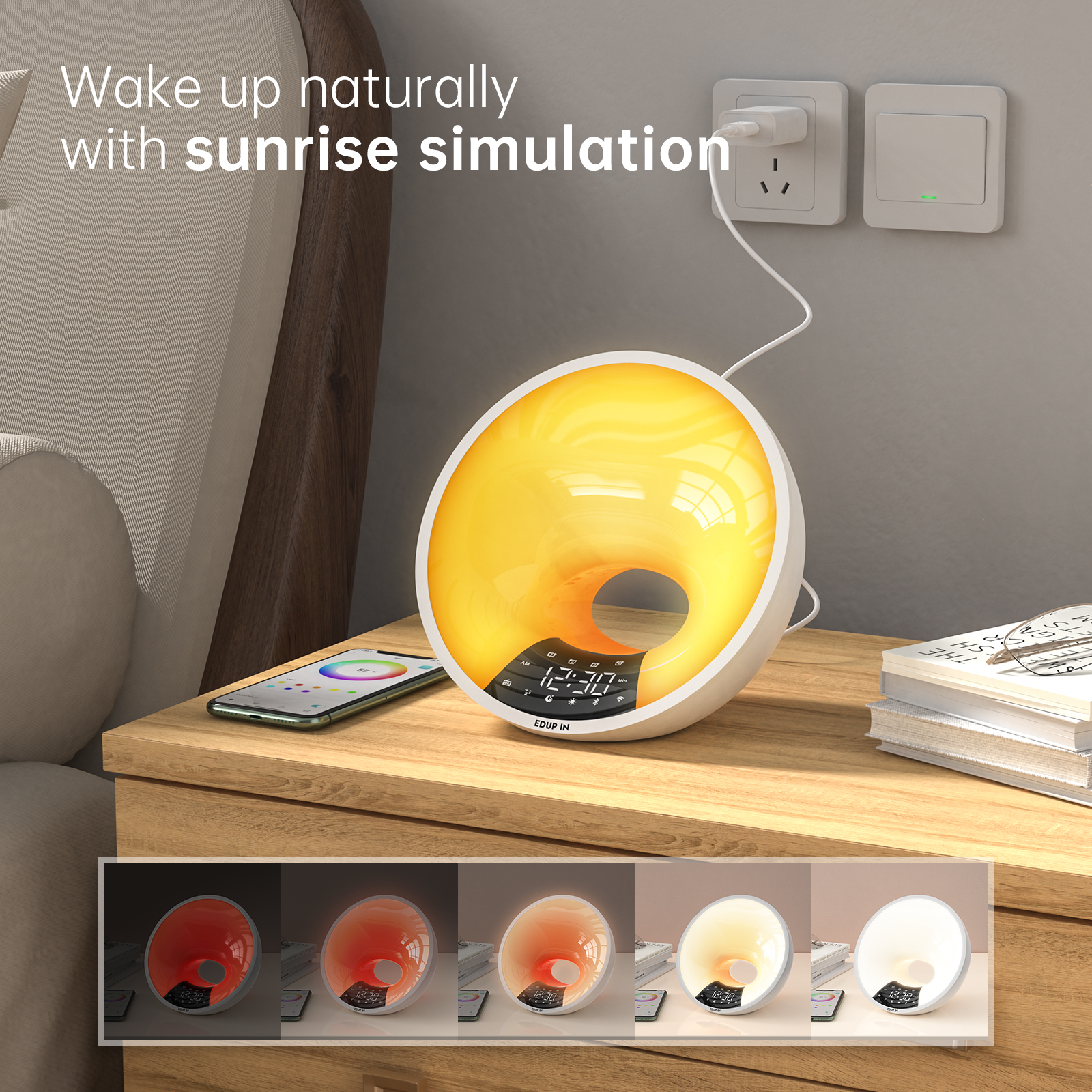 Sunrise Alarm Clock - Wake up Naturally