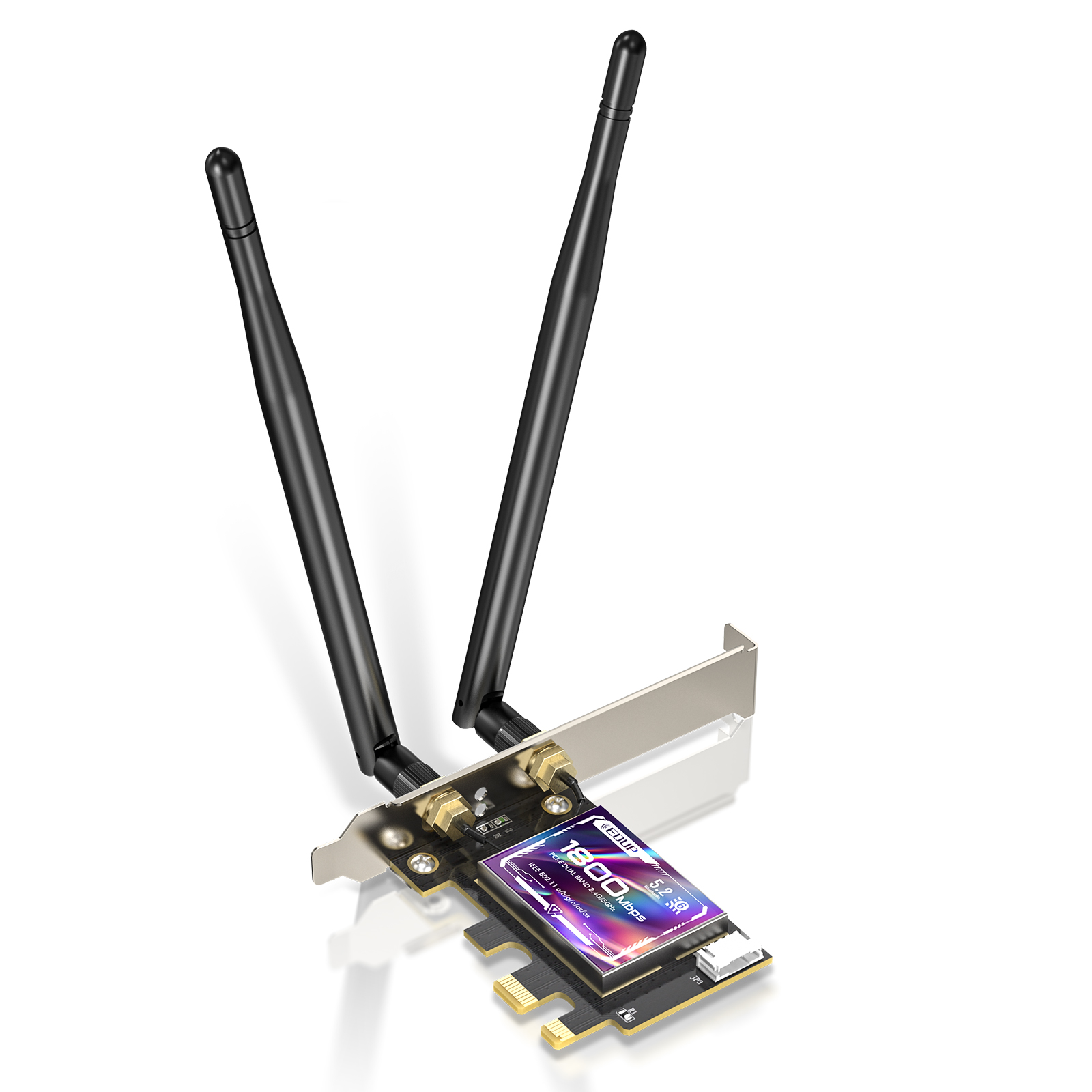 Fenvi AX3000 Wi-Fi 6 3000Mbps Wireless PCIe For Bluetooth 5.2 WiFi Adapter Intel  AX200 Wi-Fi Card 802.11AX 2.4G/5Ghz PC Win10/11 Color: WI-FI 6 PCE-AX200